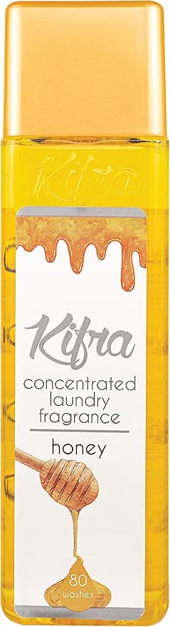 KIFRA HONEY Concentrated Laundry Fragrance 6.76 Fl Oz 200ml 80 Washing Cycles