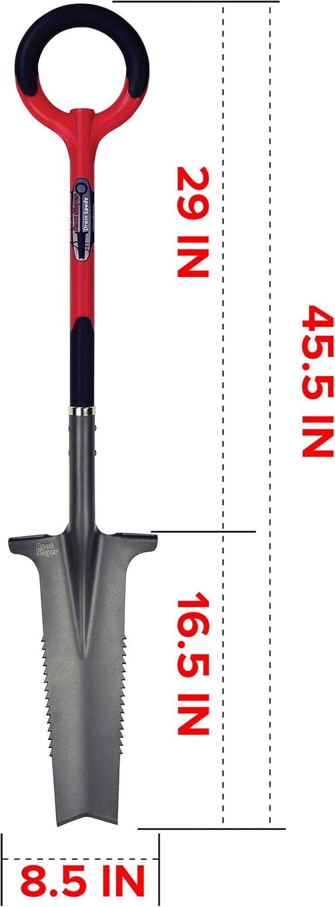 Root Slayer 22811, Drain Spade, Red