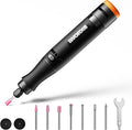 Cordless Rotary Tool Kit, 20V Power Rotary Tool for Sanding, Carving, Drilling, Engraving, Polishing, DIY Crafts with 42 Accessories, Brushless Motor, 5000-35000 RPM Variable Speed,Tool Only