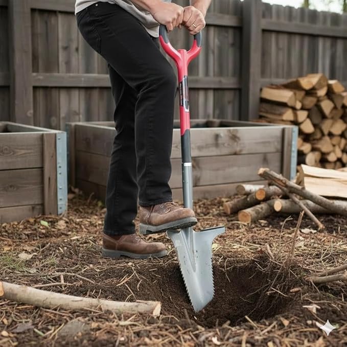 Root Slayer 22011, Shovel, Red