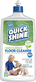 Quick Shine Hard Surface Pet Floor Cleaner 27 oz | Ready to Use, Removes Dirt, Streak Free, No Rinse | Hardwood, Laminate, Luxury Vinyl Plank LVT, & Tile | Safer for Kids, Pets & Our Environment