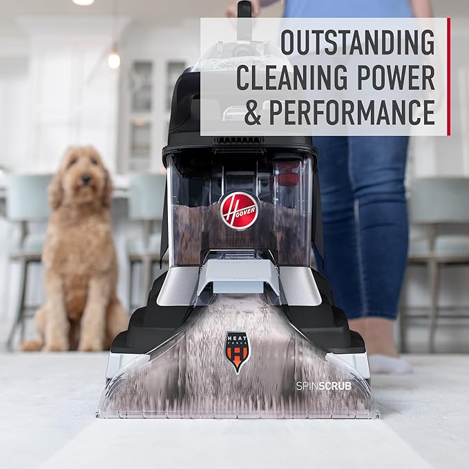 Hoover Pet Carpet Cleaner Solution, 128 oz., Tropical Breeze Scent, Deep Cleaning Shampoo Solution, Eliminates Urine Stains and Odors, Pair Carpet Cleaner Machine