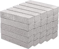 25 Pieces Pumice Stone Toilet Bowl Cleaner, Pumice Scouring Stick Remove Hard Water Ring in Toilet, Pumice Stones for Cleaning, Household, Bath, Kitchen, Pool (5.9 x 1.4 x 0.9 Inches)