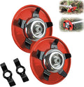 Upgraded Weeding Disc, Universal Weeding Disk, One Blade Replacement Heads, Weed Eater Blades, Weed Wacker Blade, Multifunctional Weeder Plate for Trimmer (2PC)