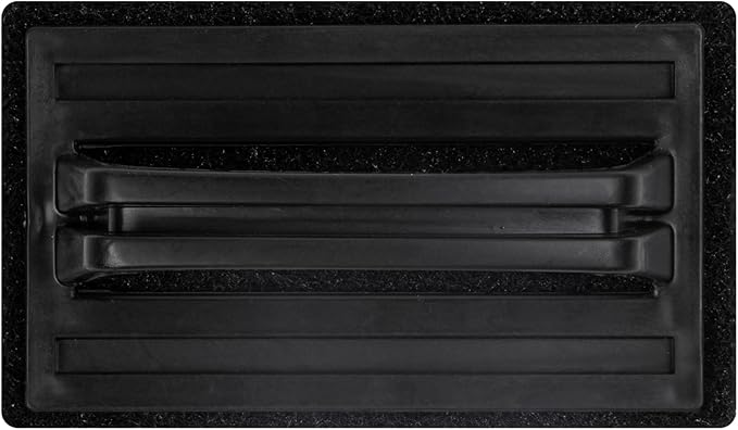 Restaurantware RW Clean 6 Inch x 3.5 Inch Scouring Pads 10 Multi Purpose Scrub Pads - Non Abrasive Heavy Duty Black Nylon Scrub Pads For Cleaning For Cleaning Or Scrubbing