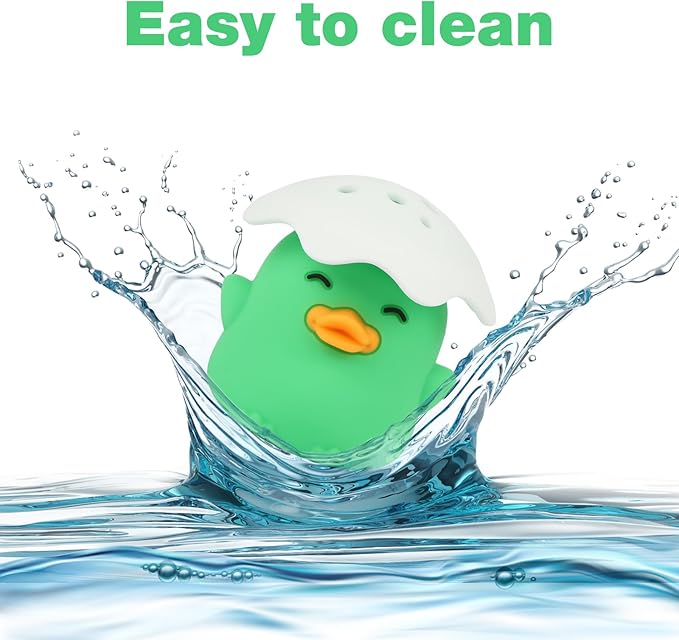 NEW Microwave Steam Cleaner, Duck Microwave Cleaner, Just Add Vinegar and Water, Cut Cleaning Time by Half, Kitchen Gifts Accessories Gadgets (Green)