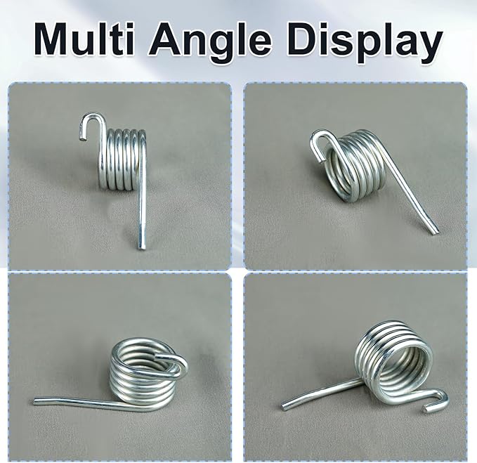 Comercial Mop Bucket Spring Replacement 3 Count Side-Press Wringer Torsion Springs Large 8 Loop Torsion Spring