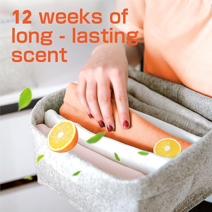 CLEARALIF Infusions In Wash Scent Booster Beads, Eco Friendly, Orange Scent, 7 oz,Scent Booster Beads, Laundry Scent Boosters
