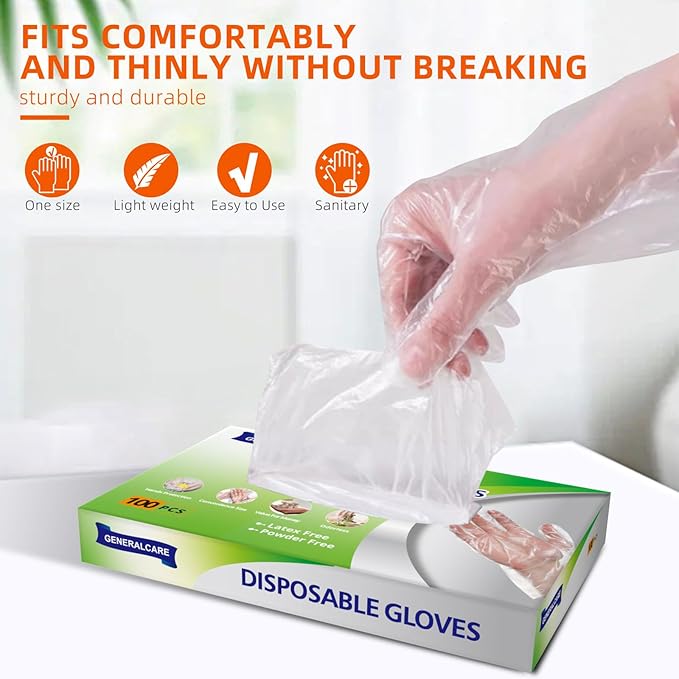 Disposable Plastic Gloves Food Handling Service Gloves Disposable For Cooking
