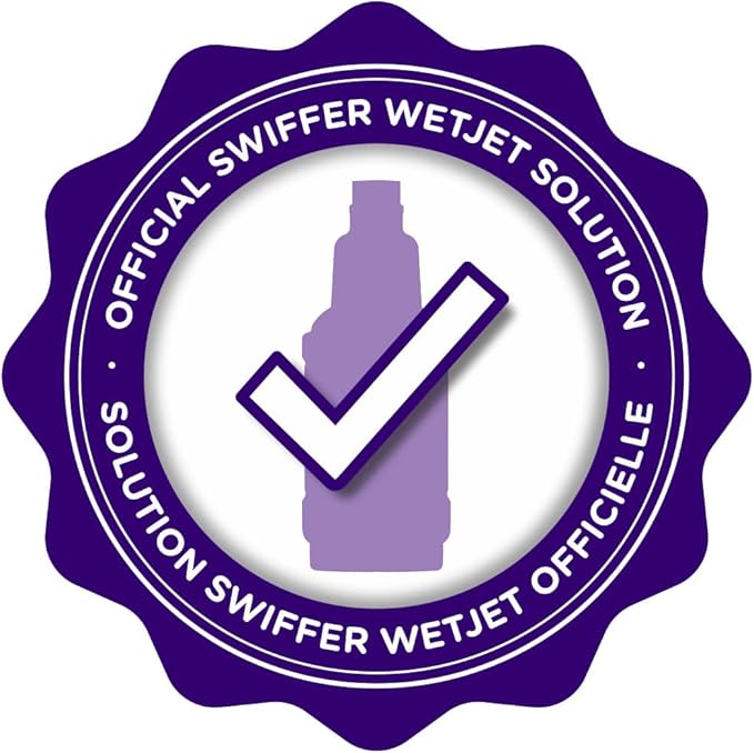 Swiffer Wetjet Hardwood Floor Mopping and Cleaning Solution Refills, All Purpose Cleaning Product, Open Window Fresh Scent, 1.25 Liter, 2 Pack (Packaging may vary)