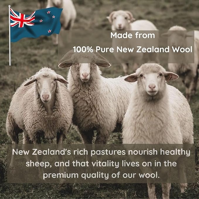Laundry Wool Dryer Balls | Natural Fabric Softener – Reusable, Eco-Friendly, Reduces Drying Time – Wool Balls Replaces Dryer Sheets - 3 XL Pack - Laundry Balls for Dryer (3 Pack)