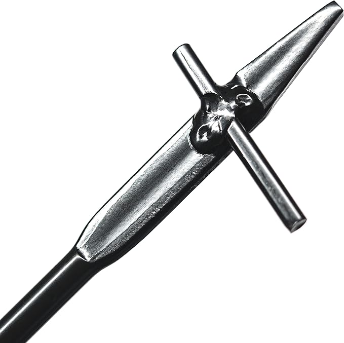 Drill-Powered Weed Removal Tool for Lawns and Landscapes