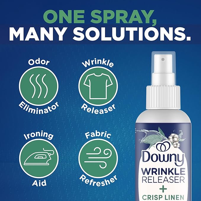 Downy Wrinkle Release Spray w/Bonus 3oz Bounce Spray Sample
