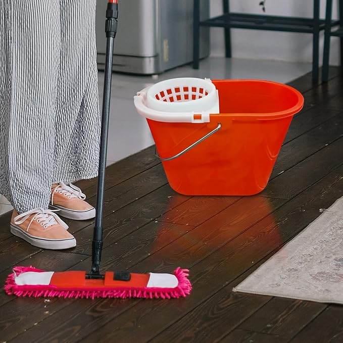 Hemoton Mop Bucket Basket Replacement 8.66 Inch Water Squeezing Drainage Basket for Round Mop Buckets Efficient Mopping Tool Accessory