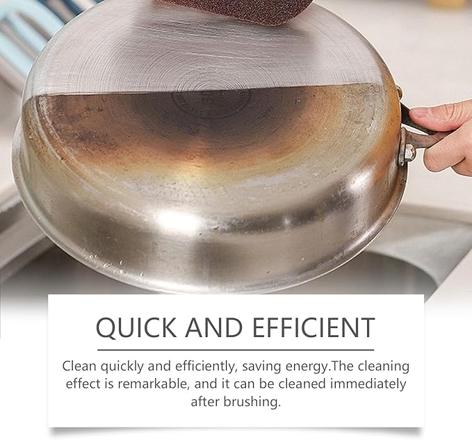 Liquid Pot and Pan Cleaner for Burnt On Food & Grease, Tough Stove Top and Cookware Cleaner, Removes Stubborn Stains on Stainless Steel, Cast Iron, Copper Pots - 5 fl oz
