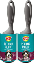 Scotch-Brite Pet Extra Sticky Lint Roller for Pet Hair, Furniture and Clothes, 70 Sheets (Pack of 2)