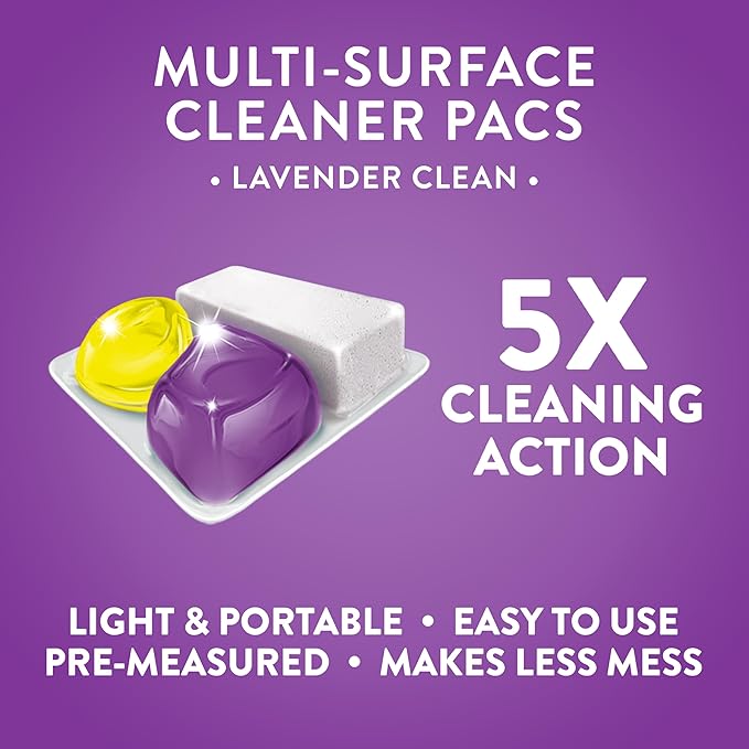 Pine-Sol Ultra+ All Purpose Cleaner Pacs Lavender Scent - 12 Count