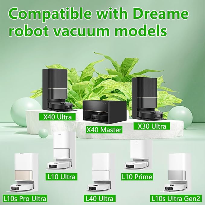 1000 ml Floor Vacuum Cleaner Detergent Refill for Dreame Cleaning Solution,Compatible with Dreame X Series and L Series Robot Vacuum and Mop.