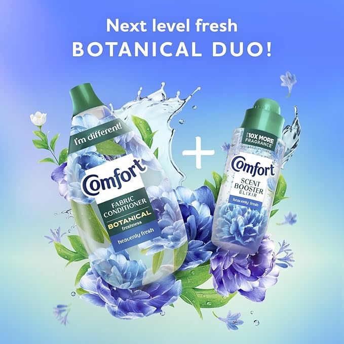 Comfort Scent Booster Elixir Heavenly Fresh 342ml - Pack of 8