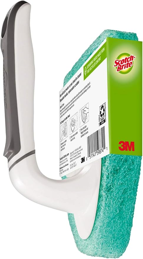 Scotch-Brite Non-Scratch Tub & Tile Scrubber, 6 Count
