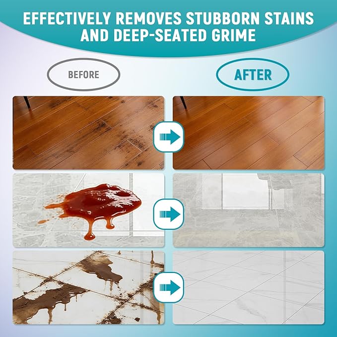 82 FL OZ/2.4 L Original Scented Floor Cleaning Solution Compatible with Dreame Cleaning Solution, Pet-friendly & No Residue, Floor Cleaner for All Robot Vacuum and Wireless Wet Dry Vacuum Cleaners