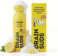 Foaming Drain Cleaner, Sink Cleaner and Deodorizer, Drain Clog Remover for Kitchen Sinks, Bathrooms, Shower Drains, Tubs, Washbasin, Clogged Pipe Opener, Lemon, 1 Pack