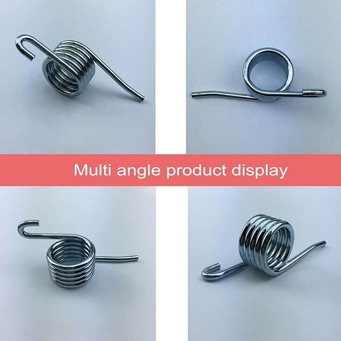 2 Pack Water Press Spring Replacement for Commercial Mop Bucket Side-Press Wringer Torsion Springs for Combo on Wheels Heavy Duty Business Floor Cleaning Mopping Buckets Accessories