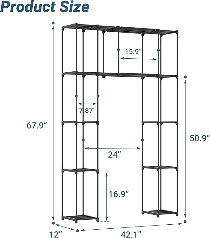 PPN Over The Toilet Storage Cabinet, Premium Bathroom Organizer and Storage Shelves for Small Spaces, Space-Saving Bathroom Shelving Units