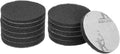 HARFINGTON 12pcs Scrubber Scouring Pads 800 Grits 4 Inch Drill Power Brush Hoop and Loop Surface Conditioning Disc Drill Scuffing Disc Scrub Pads for Home Kitchen Cleaning, Grey