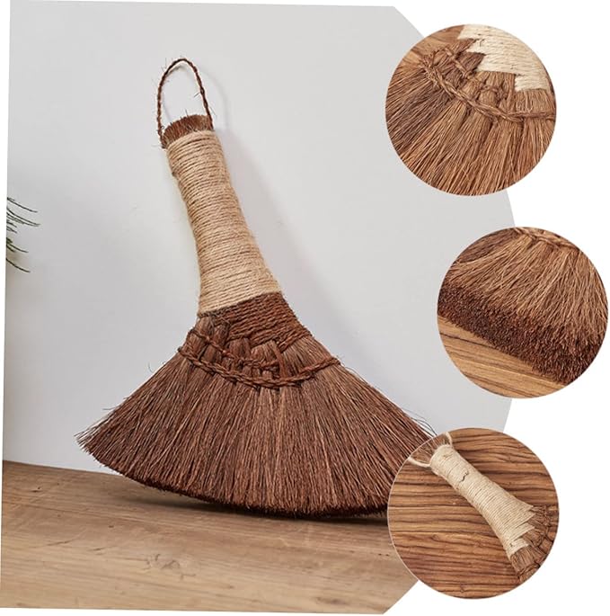 Palm Broom Desktop Broom with Dustpan Household Cleaning Accessory for Efficient Sofa and Bed Cleaning Ideal for Dust and Debris Removal in Home Environments
