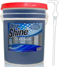 Ultra Shine 3X Platinum Bulk Dishwashing Liquid, Powerful Grease Remover, 5-Gallon - Concentrated Dish Cleaner Soap for Commercial Kitchens, Restaurants & Home Cleaning, Gentle on Hands & Skin