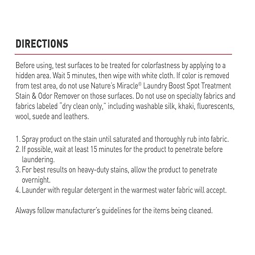 Nature’s Miracle Laundry Boost Spot Treatment Stain and Odor Remover, 32 Oz., Laundry Pre-Wash Stain and Odor Remover