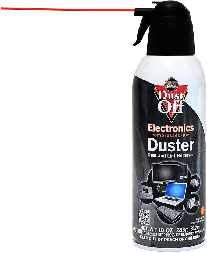 Dust-Off Disposable Compressed Gas Duster, 10 oz Cans, 2 Pack