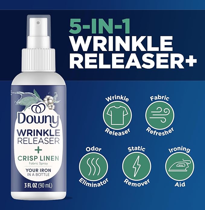 Downy Wrinkle Release Spray Bundle w/Bonus Tide Pen Sample - 3 Pack
