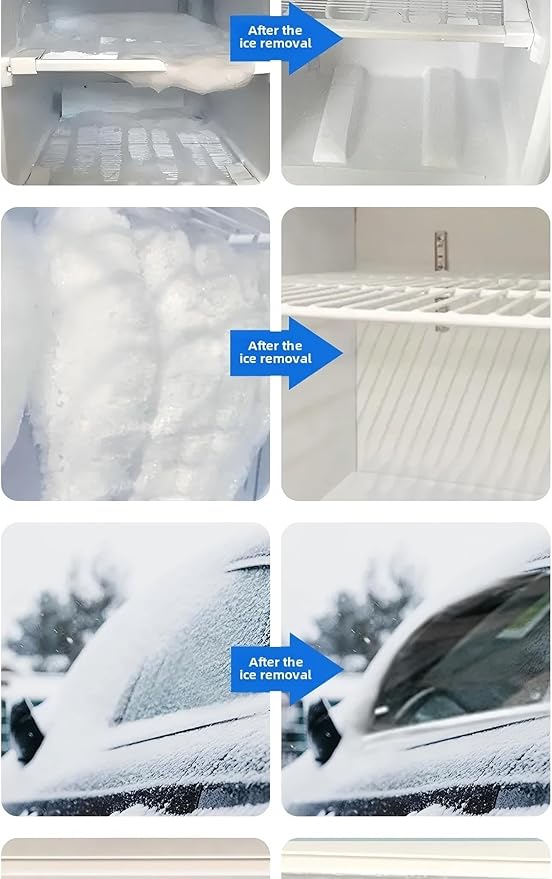 Fridge Defrosting Spray, 120 ml - Easy Defrosting, Defrosting and Defrosting Agent, Saves Electricity and Odour (1, 120 ml)