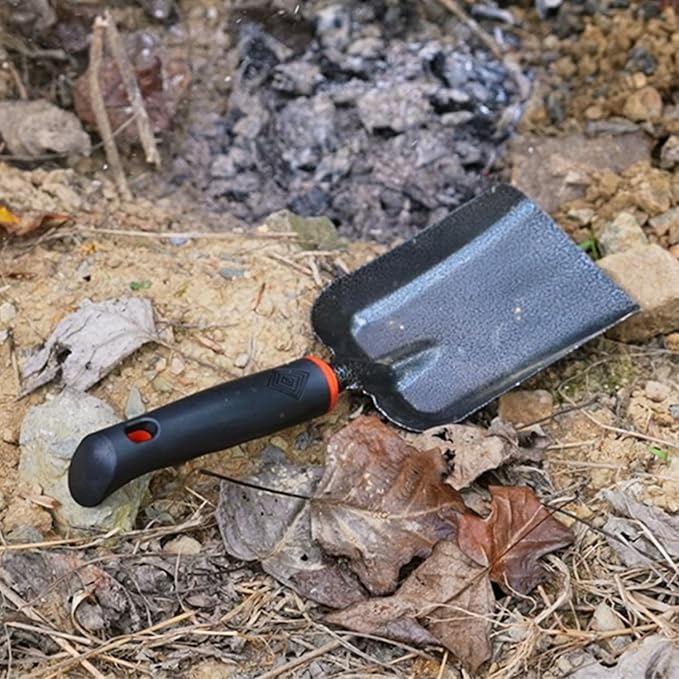 SoloWilder Garden Trowel Heavy Duty Hand Shovel with Ergonomic Handle Thickened Manganese Steel Outdoor Tool for Digging and Planting