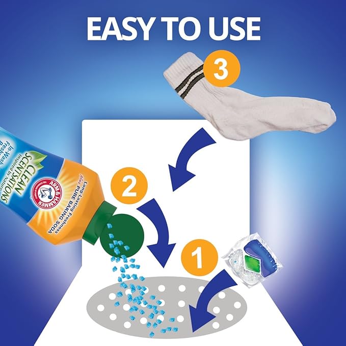 Arm & Hammer Clean Scentsations in-wash Freshness Booster, Purifying Waters, 24 Ounce