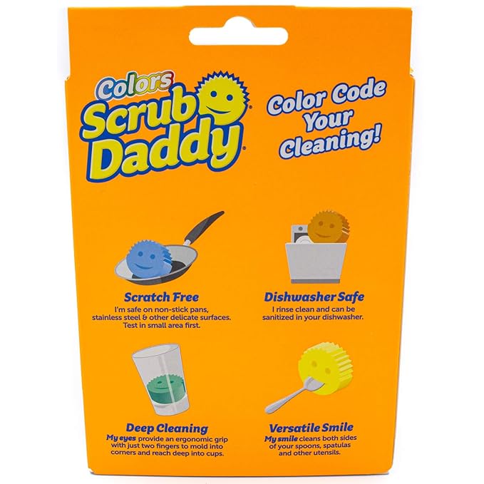 Scrub Daddy Sponge Color, 4.8 Ounce