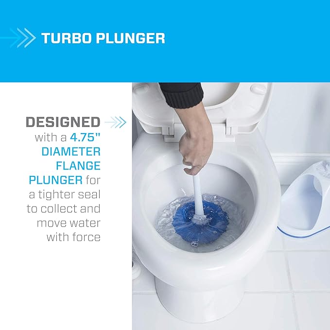 Mr. Clean Toilet Bowl Brush and Plunger Caddy Combo (Set of 2)