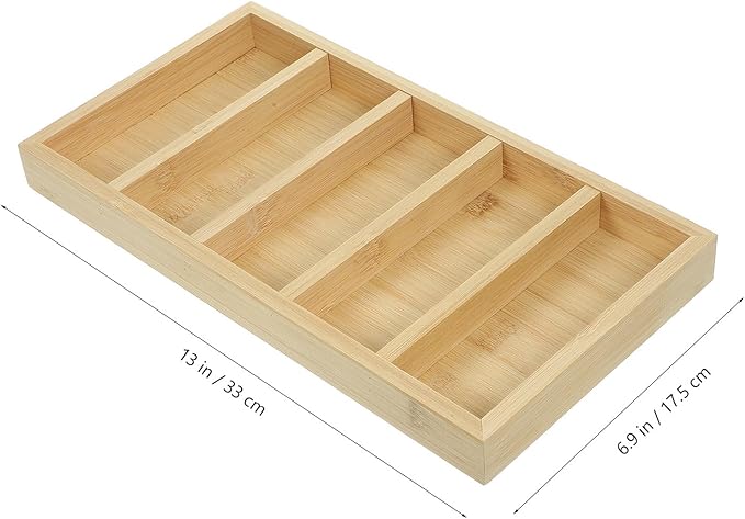 Eyewear Organizer Tray with 5 Compartments, Wear-Resistant Sunglasses Storage Display Case for Glasses and Eyeglasses, Multipurpose Glasses Holder for Home and Office