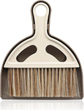 Small Mini Hand Broom Dustpan : Small Broom and Dustpan Set, Mini Broom and Dustpan Set, Hand Broom and Dustpan Set,Mini Dustpan and Brush Set for Cat Litter, Kitchen, Tables, Countertops, Cars, etc.
