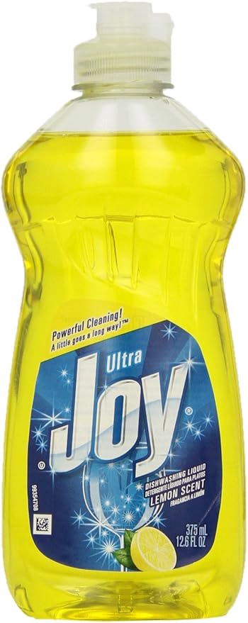 Joy Ultra Dishwashing Liquid Dish Soap, Lemon, 12.6 fl oz