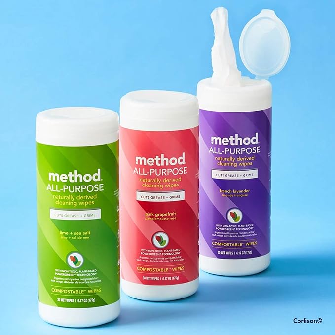Method All-Purpose Cleaning Wipes (Pack of 2)
