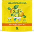 Pine-Sol Ultra+ All Purpose Cleaner Pacs Lemon Scent - 12 Count