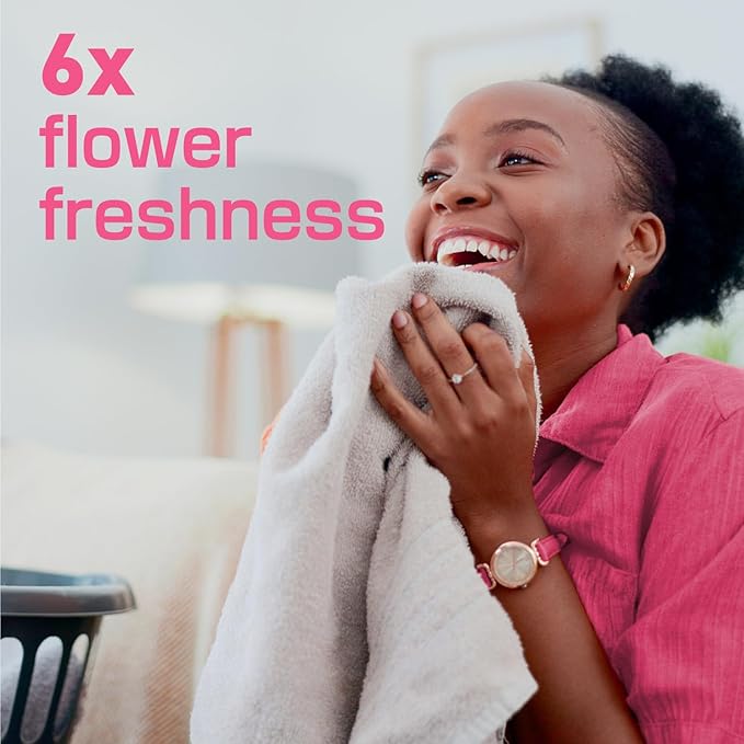 CLEARALIF Infusions In Wash Scent Booster Beads, Eco Friendly, Fresh Flower Scent, 7 oz,Scent Booster Beads, Laundry Scent Boosters