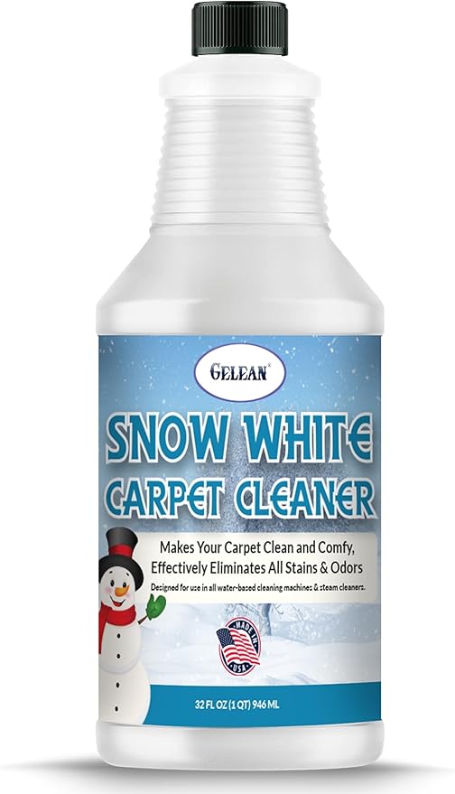 Carpet Cleaner Shampoo - MADE IN USA - Concentrate Carpet Cleaner & Deodorizer - Pet Stain And Odor Remover - Rug Extracting Shampoo, Upholstery, and Machine Use - Fresh Scent (64 Fl oz) (32 Fl oz)