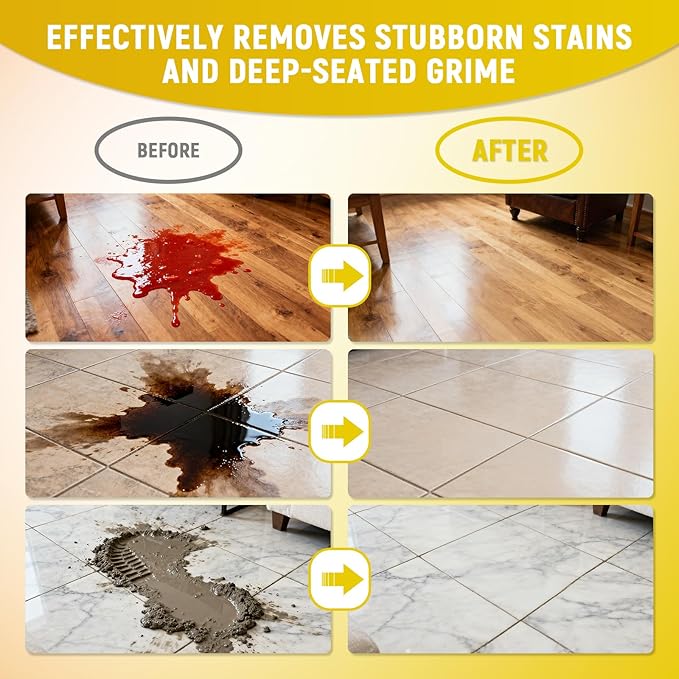 Floor Cleaning Solution Compatible with Tineco – 82 FL OZ Lemon Floor Cleaner – Long-Lasting, Zesty Scent – For All Cordless Wet/Dry Vacuum Mop Cleaner & Robot Vacuums with Mopping