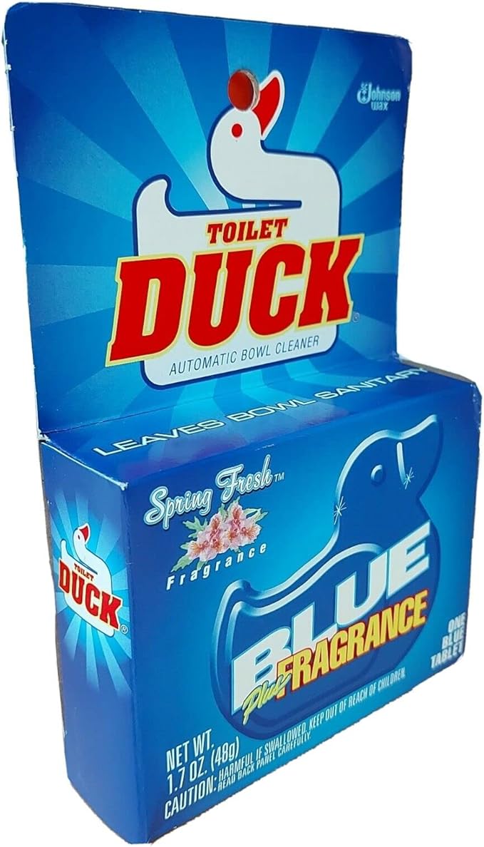 Toilet Duck Automatic Blue Single - 1.7 oz - 3 pk