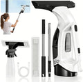 Cordless Window Vacuum Squeegee, 2000Pa Electric Window Cleaner with 2200mAh Battery & 150mL Detachable Tank, Multi-Surface Cleaning Kit for Glass, Shower, Car Windows & Household Use