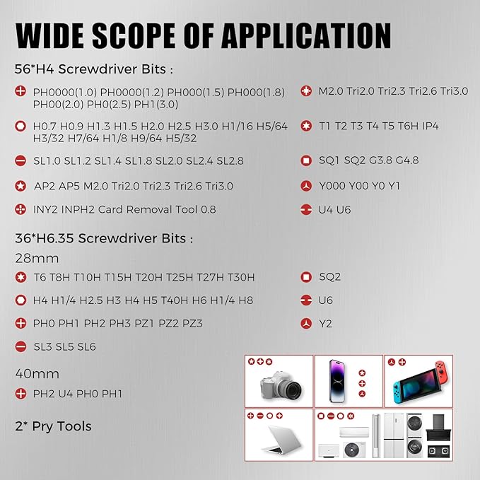 VMAN Ratchet Screwdriver Set, 100 in 1 magnetic Screwdriver sets, S2 Steel Bits, DIY Combination Flexible Shaft, Suitable for Furniture Assembly, Precision Electrical Appliance Repair, Bicycle Tools